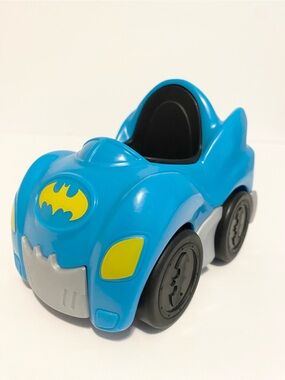 Little People Blue Batman Car DC Comic Figure Super Hero Fisher Price 4/$20 🛑